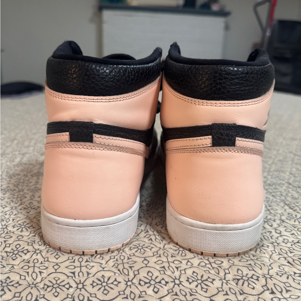 Nike Air Jordan 1 High OG sz13 Black and Crimson Tint - Picture 5 of 7